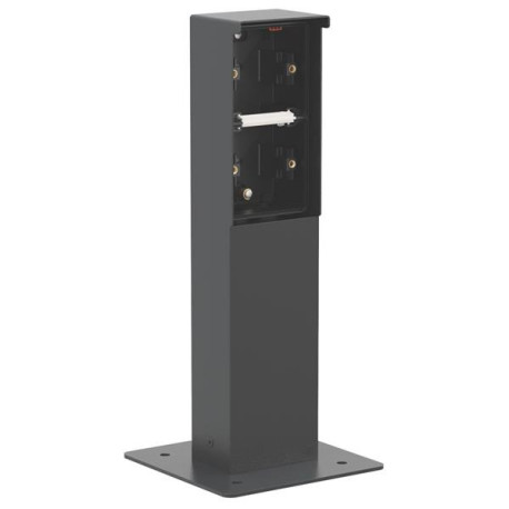 BORNE DE JARDIN, DOUBLE NOIR