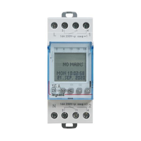 Inter horaire hebdo/astro 2s. BLE 2 mod.