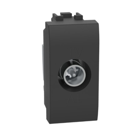 LL prise TV simple coax anthracite