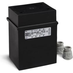 Tfo séc. IP54 0-230-400V/2x0-24V 250VA