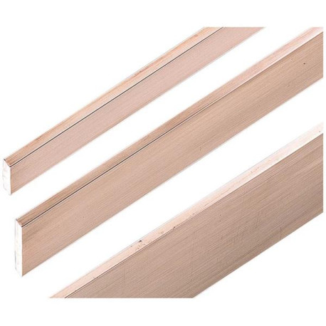 rail cuivre pcb 20x5mm 4M