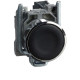 Bouton poussoir noir 1no