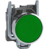 Bouton poussoir vert 1no
