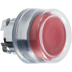 Tête poussoir rouge