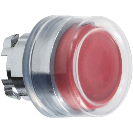 Tête poussoir rouge