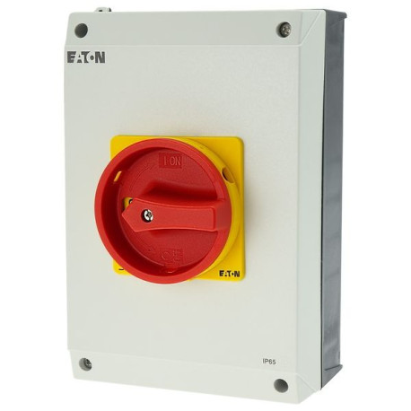 Comm.0-1 4p 63a rou/jaune