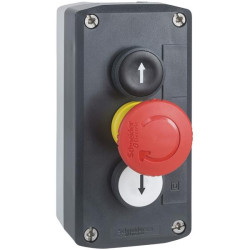 Boîte 3 boutons poussoirs