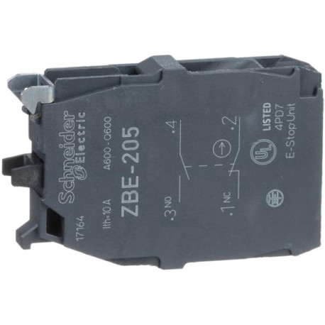 Elément de contact double