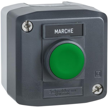 Boîte 1 bouton poussoir