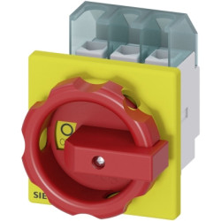 Interrupteur 3P 32A rouge