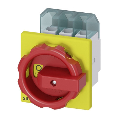 Interrupteur 3P 32A rouge