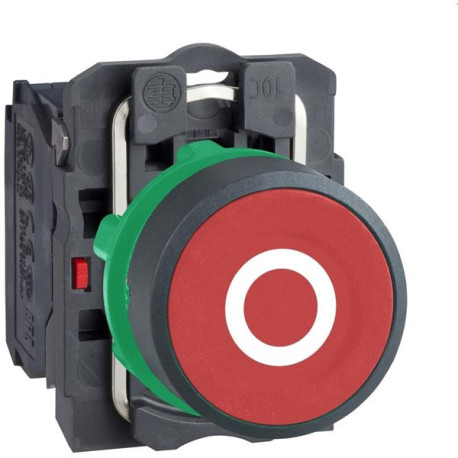 Bouton poussoir 1nc rouge