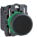 Bouton poussoir 1no noir