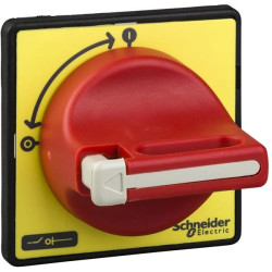 Poignée rouge/jaune