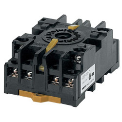 Socle 11 broches DIN-rail