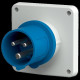 CONNECTEUR ENCAST 16A3P6H230V BLEU IP44