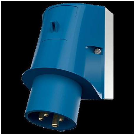 CONNECTEUR MURAL 32A4P9H230V BLEU IP44