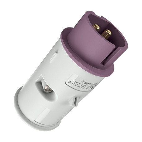 F.16A 2P 25V VIOLET IP44