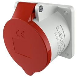 PR. ENCAS. 32A 5P 6H400V ROUGE IP44