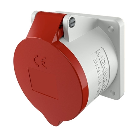 PR. ENCAS. 32A 5P 6H400V ROUGE IP44