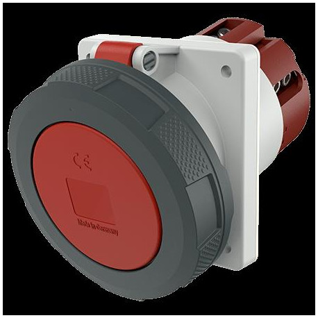 PRISE ENCASTRE 125A5P6H400V ROUGE IP67