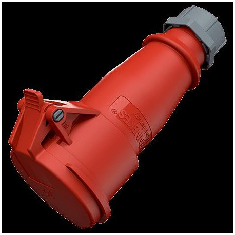 COUPLEUR AM-TOP  16A7P6H400V ROUGE IP44