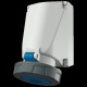 PRISE MURALE 63A4P9H230V BLEU IP67