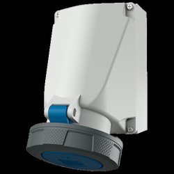 PRISE MURALE 63A4P9H230V BLEU IP67