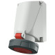 PRISE MUR. 63A 5P 6H400V ROUGE IP67