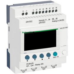 Zelio 24VDC 12I/O horl.