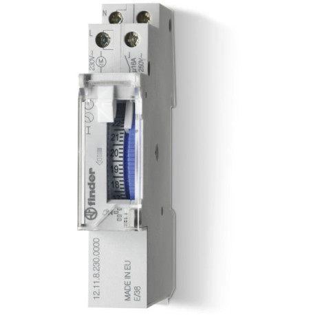 Electrom.horloge gangreserve