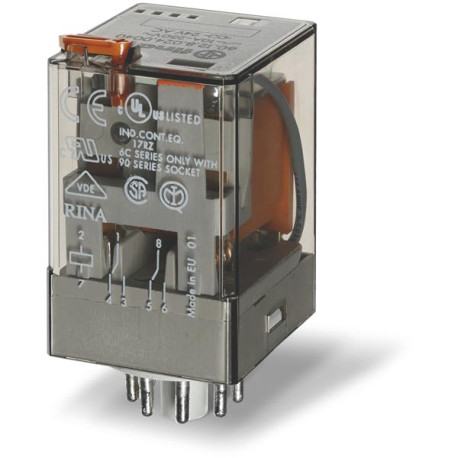 Relais T+mech.ind.230VAC