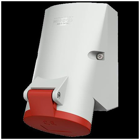 PRISE MURALE 32A4P6H400V ROUGE IP44