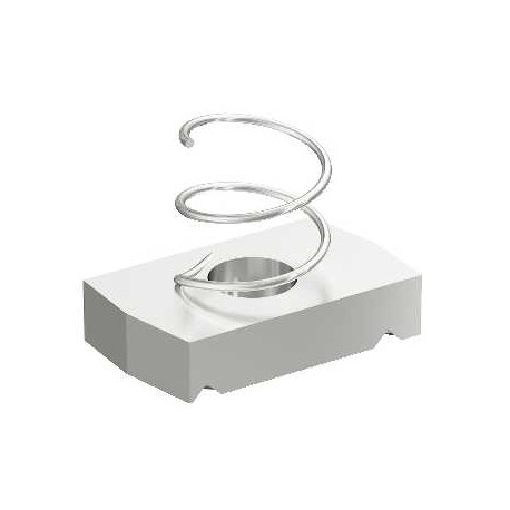 ECROU COULLISANT + RESSORT M8 HD