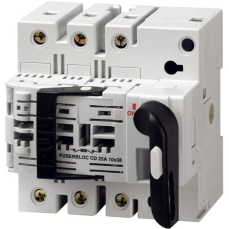 Fuserbloc cd 10x38 3x25a