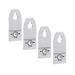 Jeu de 4 pattes de fixation