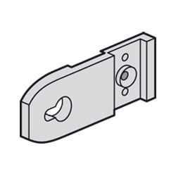 Jeu de 4 pattes de fixation