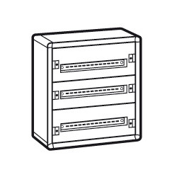 Coffret XL³ 160 - 3 rangées