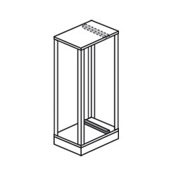 Jeu de 2 trav. fixe - l. 350mm