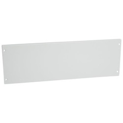 Plastron plein métal - h 200mm