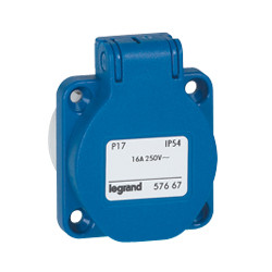 P17 prise 16A 2PT 200-250