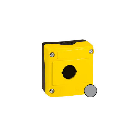 Boite vide BP 1trou gris