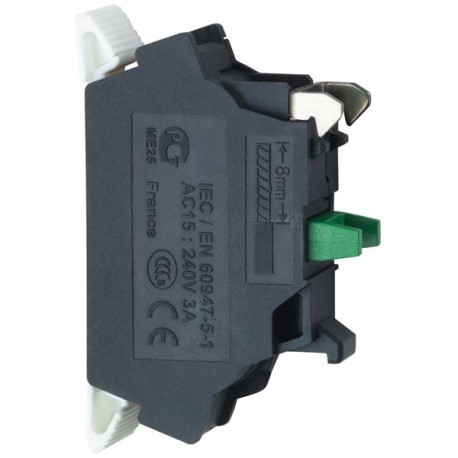 Elément de contact 1no