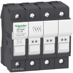 Porte fus 3p n 32a pour fusibl