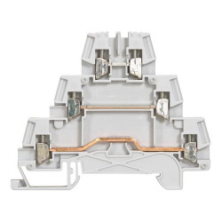 Blocvis pass./capt.3jonc-3étag 2,5mm² (p
