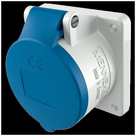 PRISE ENCASTRE 32A4P9H230V BLEU IP44