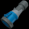 COUPLEUR PWTXTR 63A4P9H230V BLEU IP67