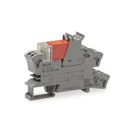 socle relais avec relais 12VDC