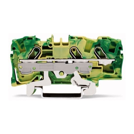 bornier jaune vert 0,5mm² 6mm²