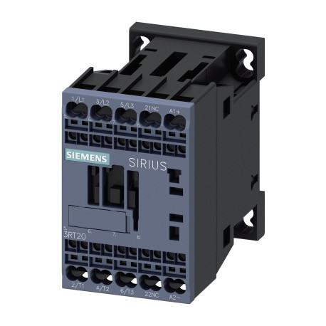 Cont. 4kW 1F 24VDC 3P S00 ressort